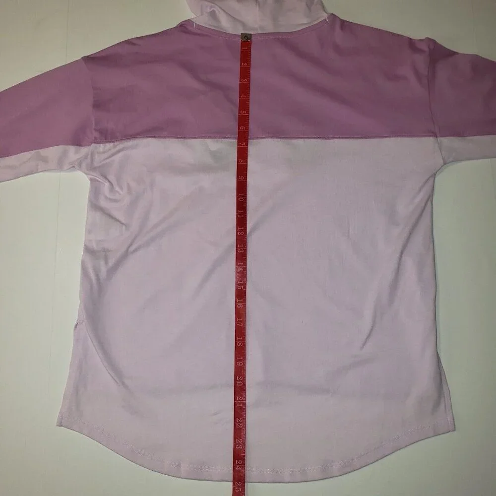 Under Armour Favorite Jersey Hoodie Girls' XLarge Purple & White Logo Athleisure - Picture 8 of 16